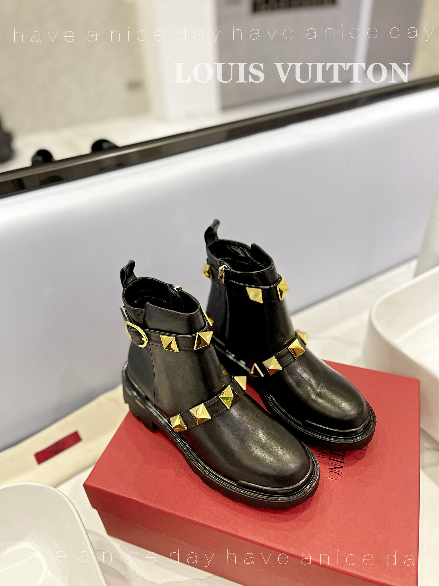 발렌티노 여자 부츠